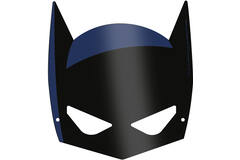 8 Masks Batman Paper