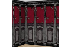 2 Scene Setters Banner Gothic Mansion Plastic 121 x 609 cm