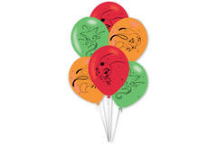 6 Latex Balloons Miraculous 27.5 cm / 11"