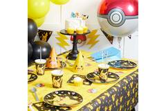 8 Plates Pokémon 2024 Paper Round 23 cm