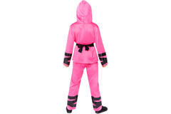 Child Costume Ninja Warrior Pink 10-12 yrs