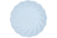 6 plates round Vert Decor, 18,8cm, blue