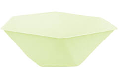 6 bowls hexagonal Vert Decor, 15,8 x 13,7cm, green