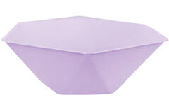 6 bowls hexagonal Vert Decor, 15,8x13,7cm, purple
