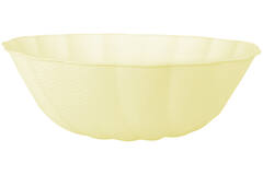6 bowls round Vert Decor, 14,8cm, yellow