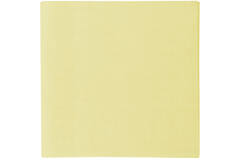 20 napkins 3ply Vert Decor 33x33cm yellow