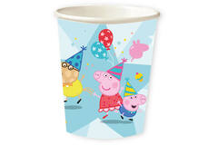 8 Cups Peppa Pig Paper 250 ml