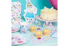 7 Mini Character Candles Peppa Pig 2,4 cm - 5,4 cm
