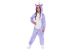 Child Costume Plush Unicorn Onesie Age 3-4 years