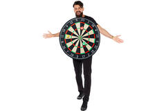 Adult Costume Dartboard Tabard Size Standard