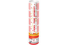 Confetti Cannon paper rectangular red/yellow
