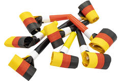 8 Blowouts All Over Germany Plastic / Paper 30 cm