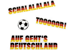 4 Window Stickers All Over Germany Plastic 3,8 cm - 25,8 cm