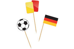 30 Picks Soccer All Over Germany Wood 6,5 cm