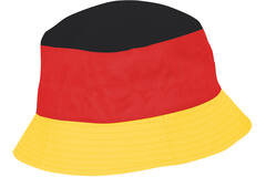 Fisherman Hat All Over Germany Fabric 28 cm x 13 cm