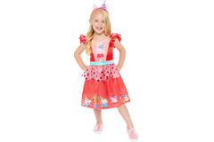 Child Costume Peppa Pig Party Dress 2-3 Years