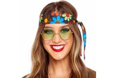 Hippie Glasses Green One size