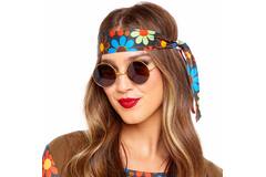 Hippie Glasses Black One size
