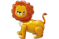 Multi Lion Foil Balloon H60 Packaged 55 cm x 63 cm