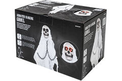 Animatronic Hanging Mini Ghoul White 60 cm x 9 cm x 80 cm