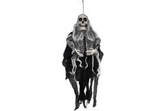 Animatronic Hanging Mini Ghoul Black 60 cm x 9 cm x 80 cm