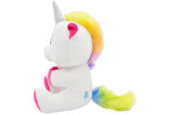 2-in-1 plush toy balloon weight unicorn with loop, 21cm, 170g