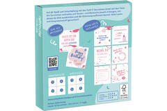 12 Flip napkins "Geburtstag" 33x33cm, double-sided printed