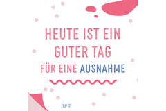 12 Flip napkins "Geburtstag" 33x33cm, double-sided printed
