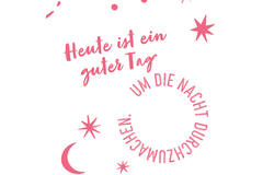 12 Flip napkins "Geburtstag" 33x33cm, double-sided printed