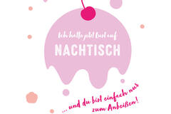 12 Flip napkins "romantischer Abend" 33x33cm, double-sided printed