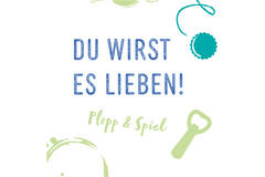 12 Flip napkins "Bierrunde" 33x33cm, double-sided printed