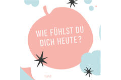 12 Flip napkins "Abend mit Freunden" 33x33cm, double-sided printed