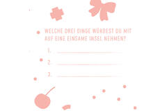 12 Flip napkins "Abend mit Freunden" 33x33cm, double-sided printed