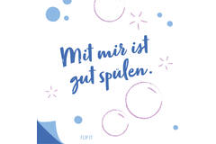 12 Flip napkins "humorvolles Date" 33x33cm, double-sided printed