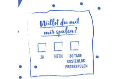 12 Flip napkins "humorvolles Date" 33x33cm, double-sided printed