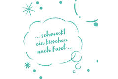 12 Flip napkins "Weinabend" 33x33cm, double-sided printed