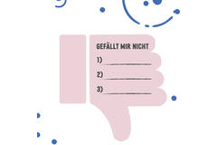 12 Flip napkins "gesprächiges Miteinander" 33x33cm, double-sided printed