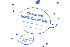 12 Flip napkins "gesprächiges Miteinander" 33x33cm, double-sided printed
