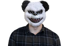 Mask Scary Furry Bear One Size