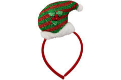 Headband Elf Hat Striped One Size