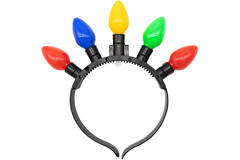 Headband Light Bulb with Light One Size