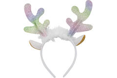 Headband Deer Antler Iridescent Colors One Size