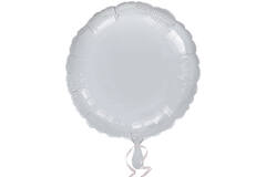 Foil Balloon - Silver Metallic - 45 cm