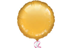18in/45cm Metallic Gold
