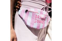 Fanny pack - Bride Squad - She Said Yaass - Pink/White