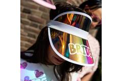 Sun visor cap - Bride - She Said Yaasss - White
