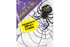 Spiderweb Halloween White Plastic 60 g