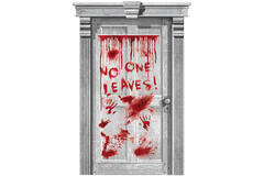 Door Decoration No One Leaves Plastic 165.1 x 85 cm