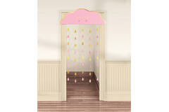 Door Curtain Oh Baby Girl Paper 190.5 x 96.5 cm