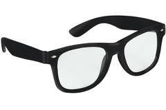 Fun Shades Nerd Black Plastic 14.6 x 5 cm